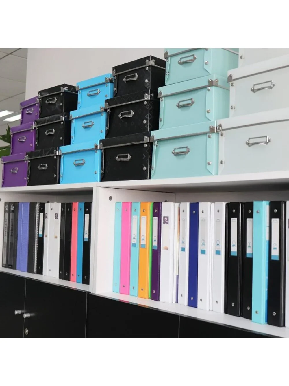 3-in-1 Waterproof Decorative Storage Bins for Shoes, Clothes & Office